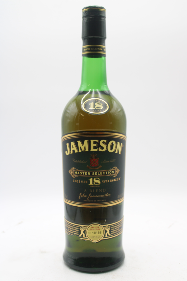 Jameson Irish Whiskey Master Selection 18-Years-Old NV