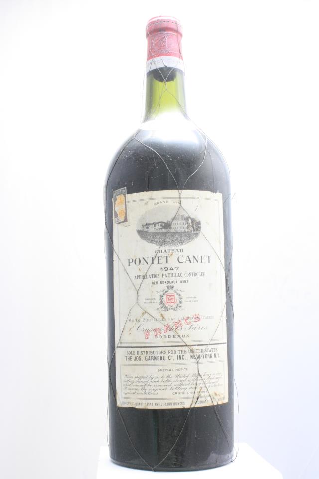 Pontet-Canet 1947