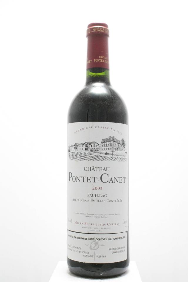 Pontet-Canet 2003
