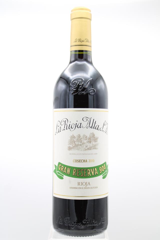 La Rioja Alta Gran Reserva 904 2010