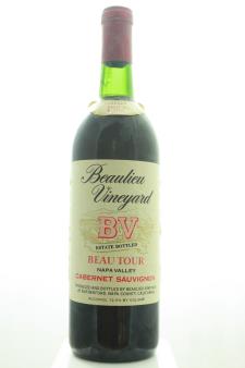 BV Vineyards Cabernet Sauvignon Beautour 1982
