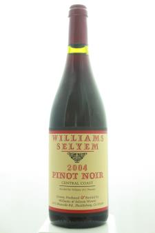 Williams Selyem Pinot Noir Central Coast 2004