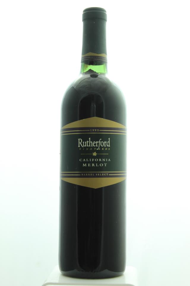 Rutherford Vineyards Merlot Barrel Select 1995