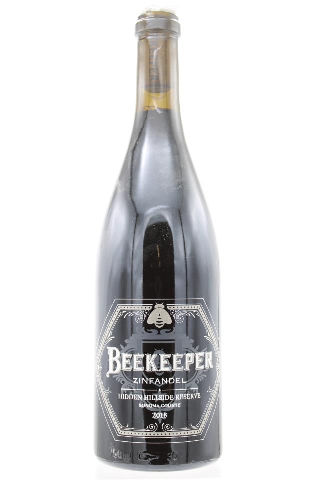 Beekeeper Cellars Zinfandel Hidden Hillside Reserve 2018