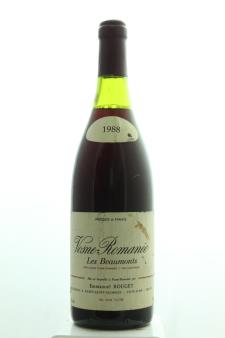 Emmanuel Rouget Vosne-Romanée Les Beaumonts 1988