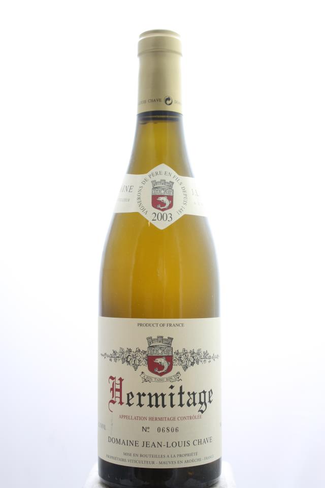 Domaine Jean-Louis Chave Hermitage Blanc 2003