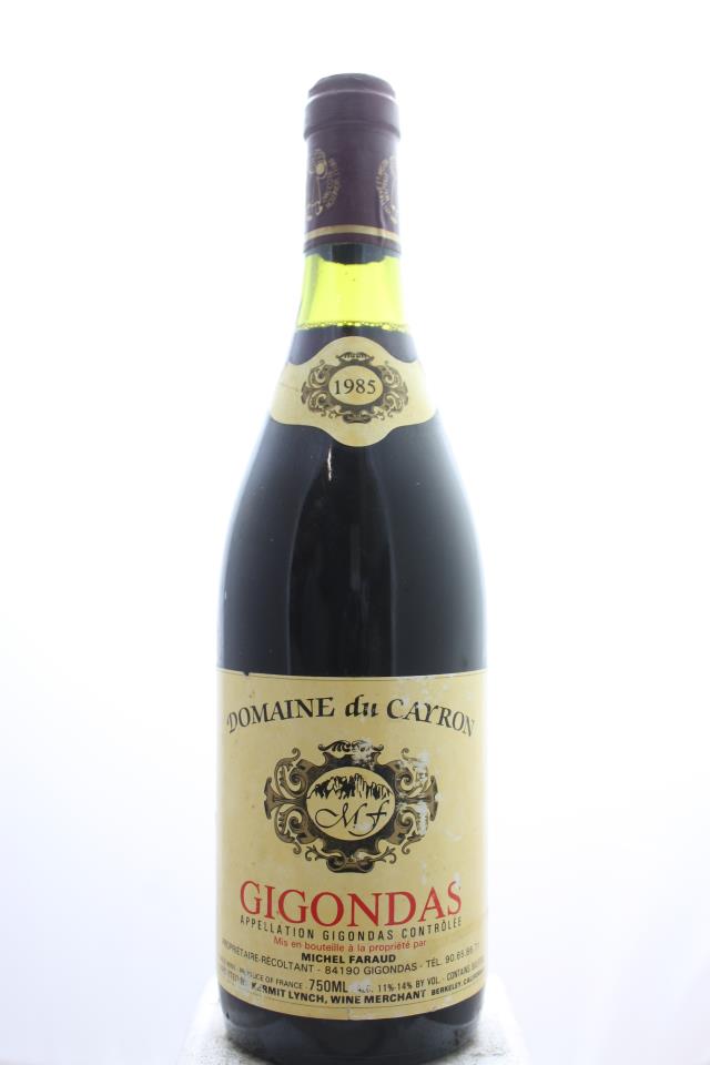 Domaine du Cayron Gigondas 1985