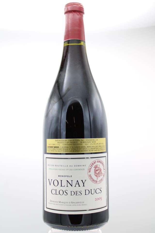 Marquis d'Angerville Volnay Clos des Ducs 2005