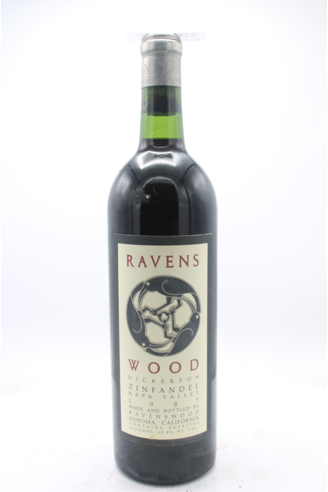 Ravenswood Zinfandel Dickerson Vineyard 1987