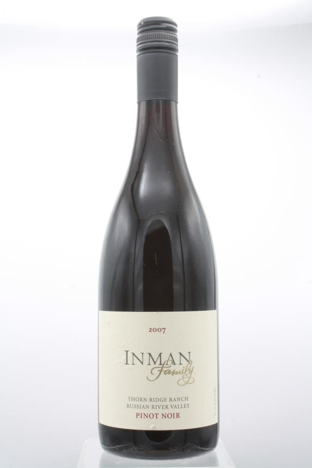 Inman Family Wines Pinot Noir Thorn Ridge Ranch 2007