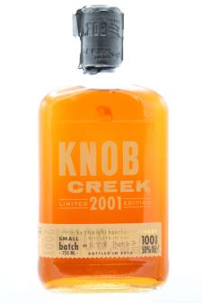 Knob Creek Kentucky Straight Bourbon Whiskey Small Batch Limited Edition 2001
