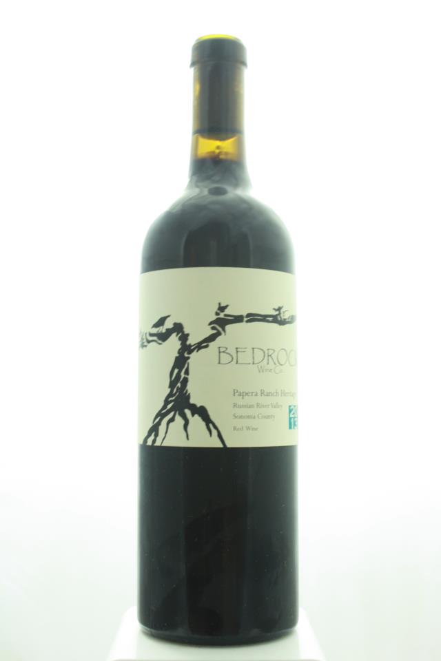 Bedrock Proprietary Red Papera Ranch Heritage 2013