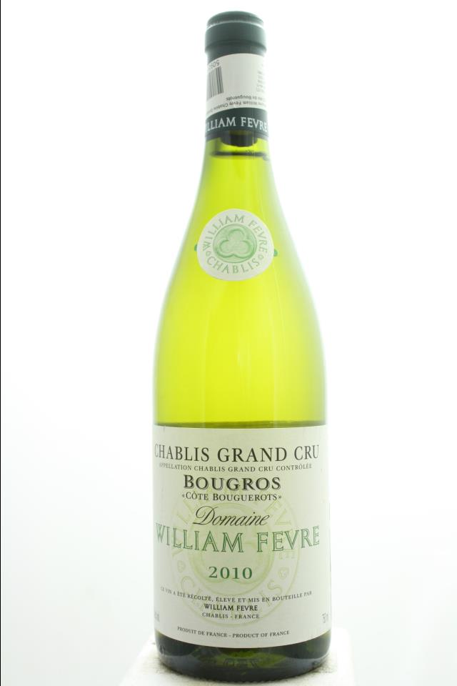 William Fèvre (Domaine) Chablis Bougros Côte Bouguerots 2010
