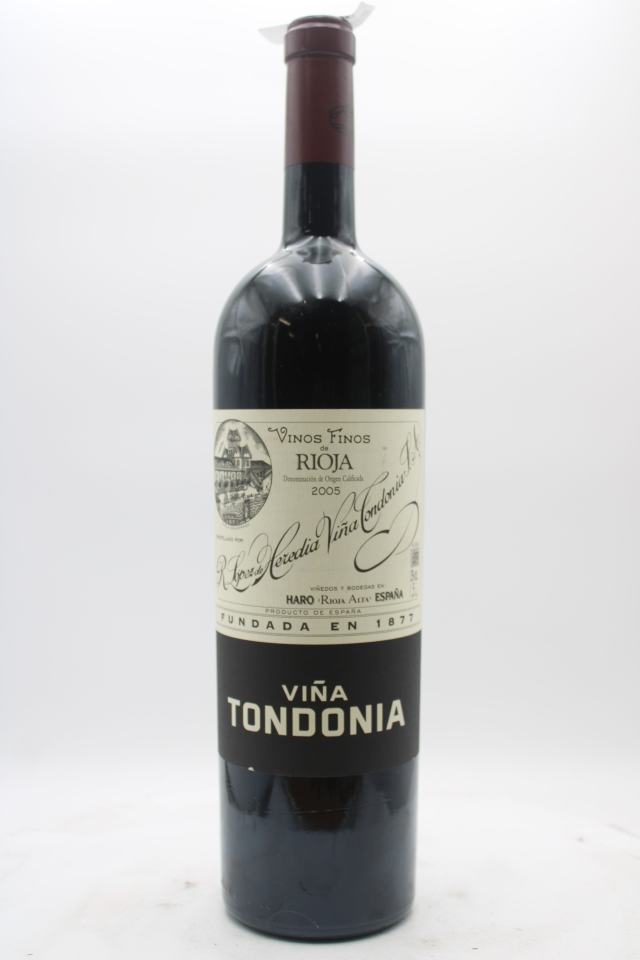 R. López de Heredia Rioja Reserva Viña Tondonia 2005