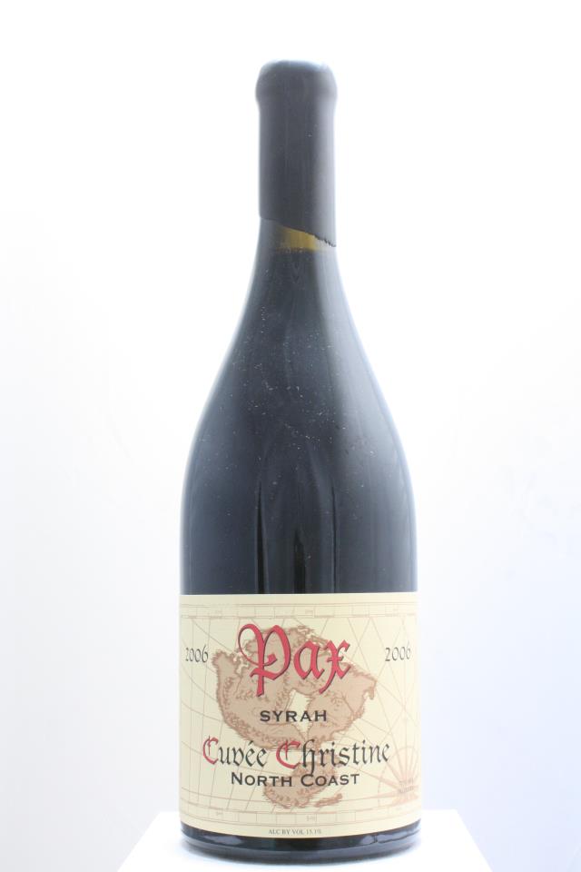 Pax Syrah Cuvée Christine 2006