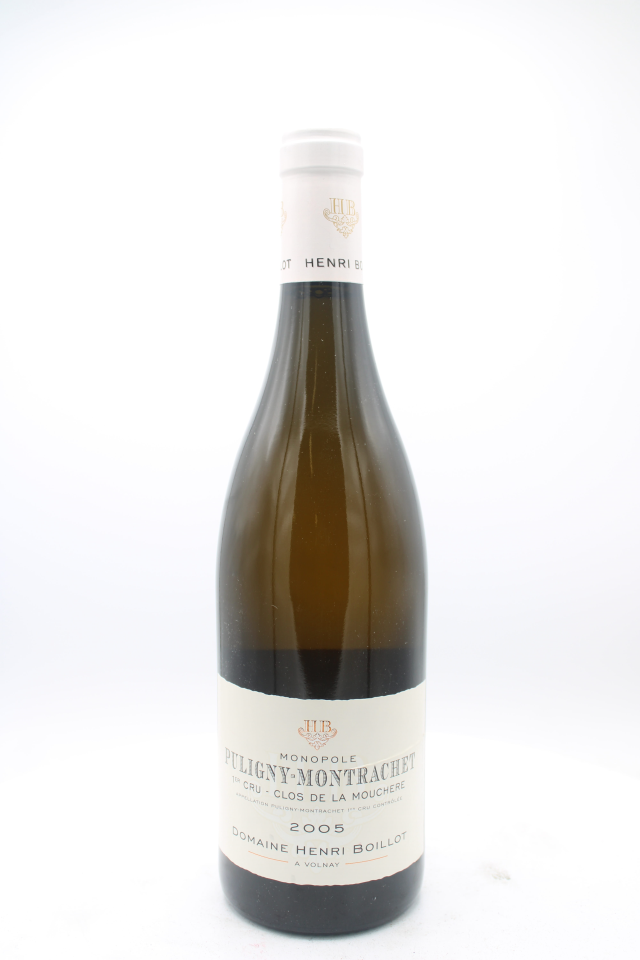 Domaine Henri Boillot Puligny Montrachet Clos de la Mouchere 2005