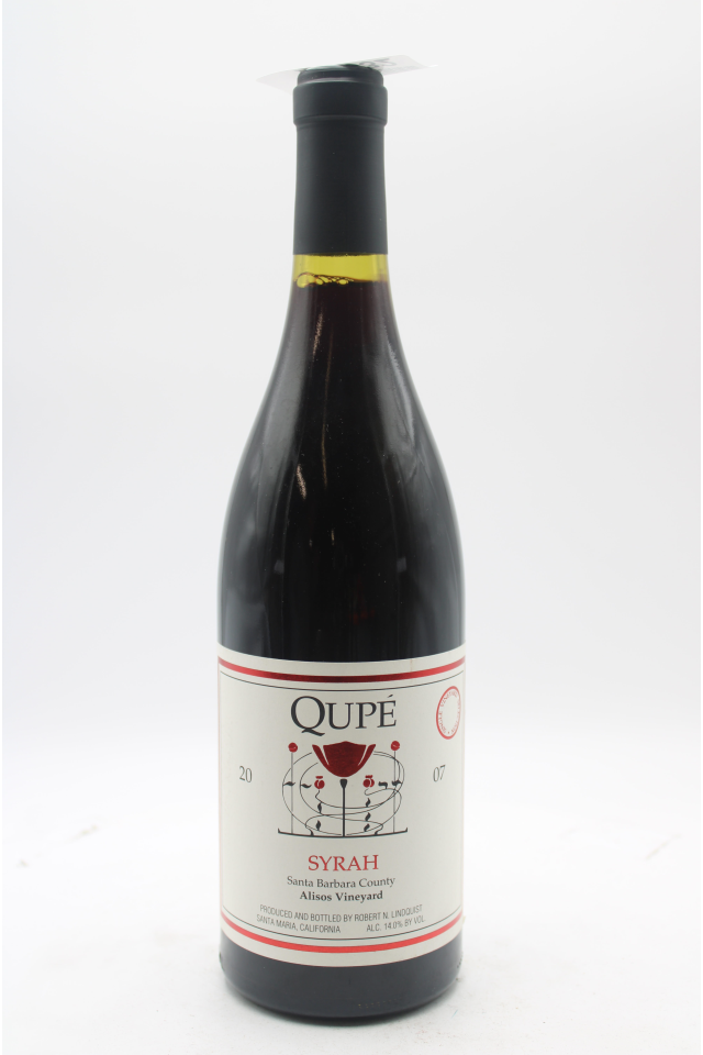 Qupe Syrah Alisos Vineyard 2007