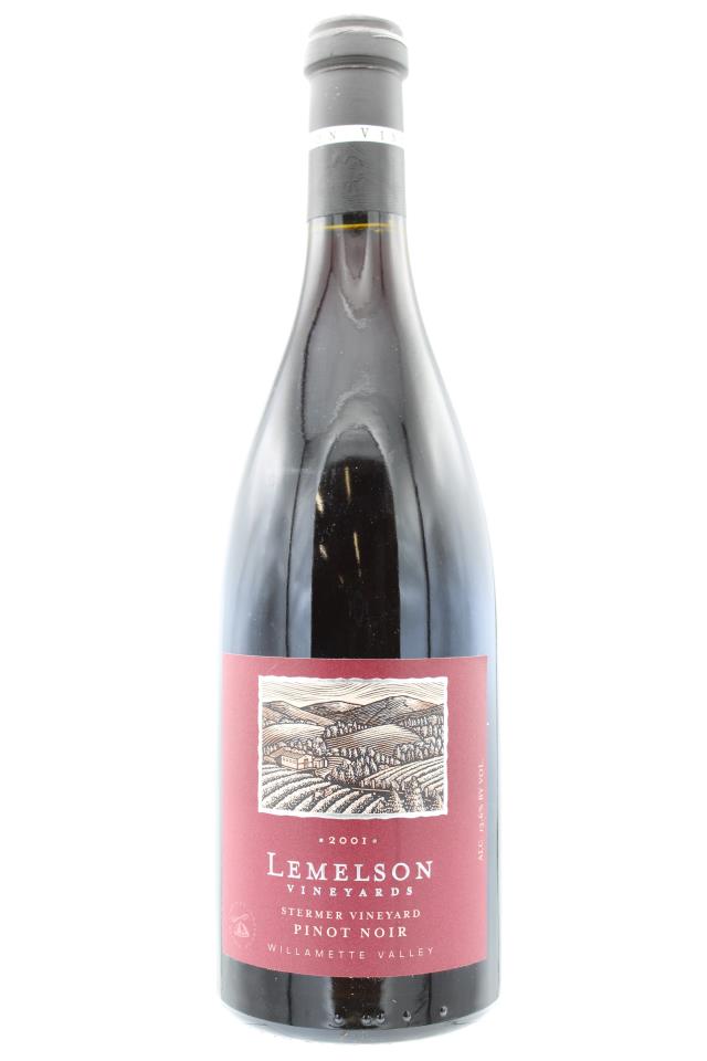 Lemelson Pinot Noir Stermer Vineyard 2001