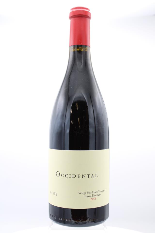 Kistler Pinot Noir Occidental Bodega Headlands Vineyard Cuvée Elizabeth 2015