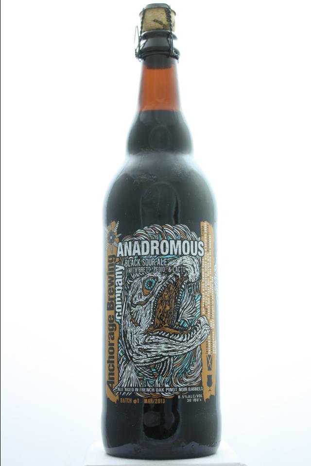 Anchorage Brewing Co. Anadromous Black Sour Ale with Brett, Pedio, & Lacto 2013