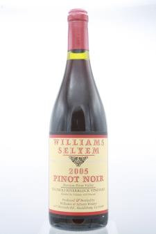 Williams Selyem Pinot Noir Allen Vineyard Richioli Riverblock Vineyard 2005