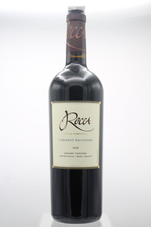 Rocca Family Vineyards Cabernet Sauvignon Grigsby Vineyard 2016