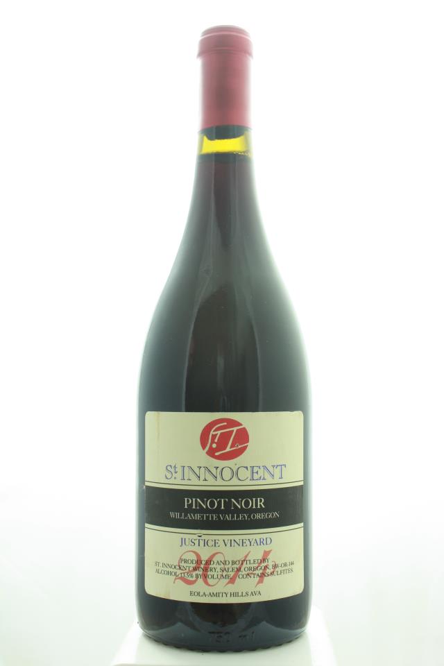 St. Innocent Pinot Noir Justice Vineyard 2014