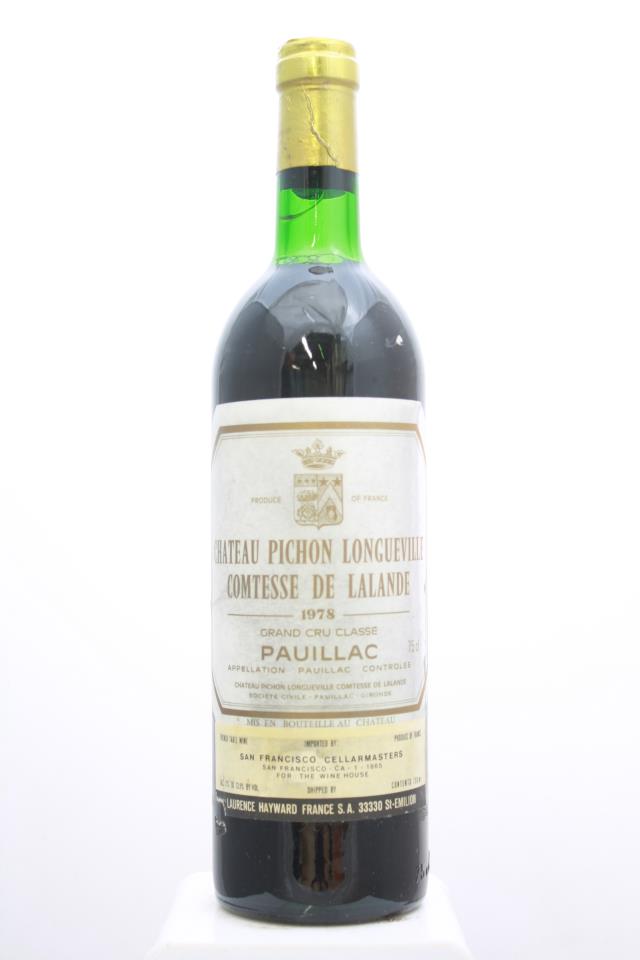 Pichon-Longueville Comtesse de Lalande 1978