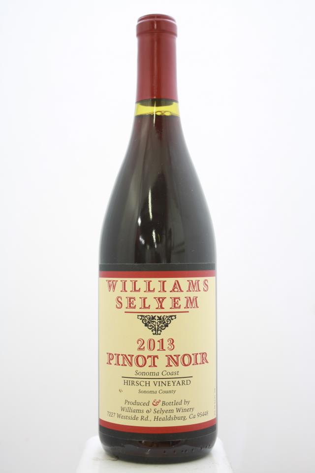 Williams Selyem Pinot Noir Hirsch Vineyard 2013