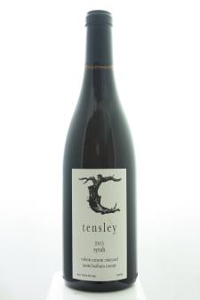 Tensley Syrah Colson Canyon Vineyard 2015