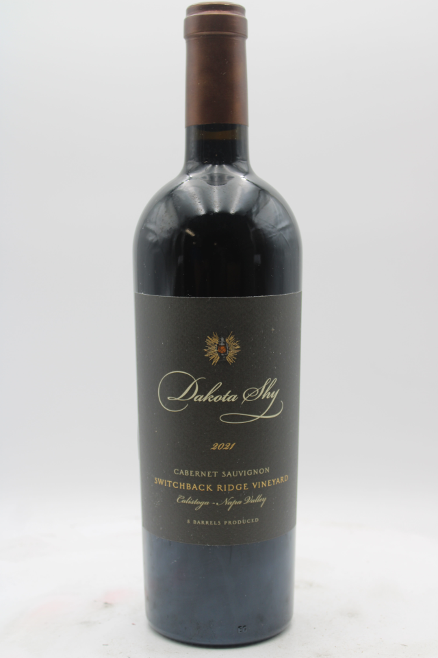 Dakota Shy Cabernet Sauvignon Switchback Ridge Vineyard 2021
