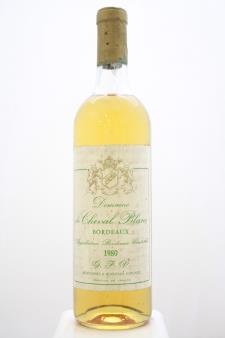 Domaine de Cheval Blanc Bordeaux Blanc 1980