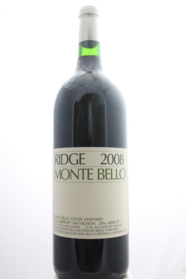 Ridge Vineyards Monte Bello 2008