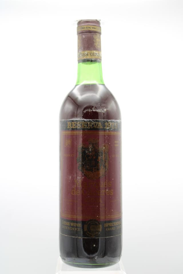 Marques de Caceres Rioja Reserva 1975