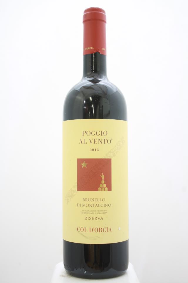 Col d'Orcia Brunello di Montalcino Riserva Poggio al Vento 2013
