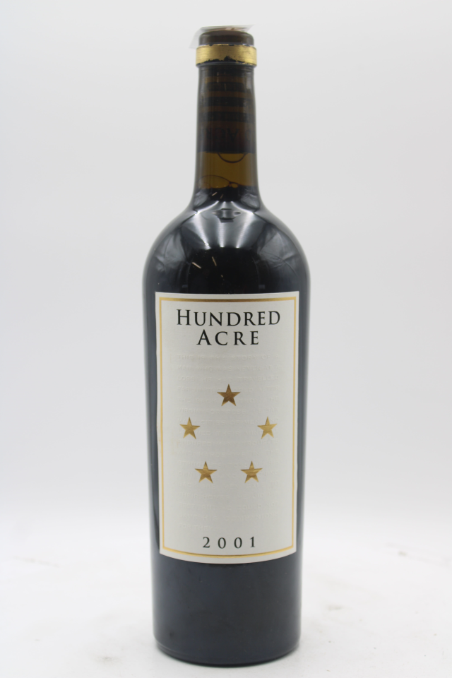 Hundred Acre Cabernet Sauvignon Estate Kayli Morgan Vineyard 2001