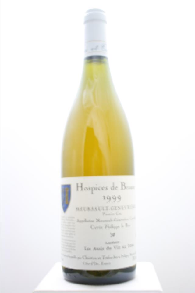 Chartron et Trébuchet Meursault Genevrières Hospices de Beaune Cuvée Philippe de Bon 1999