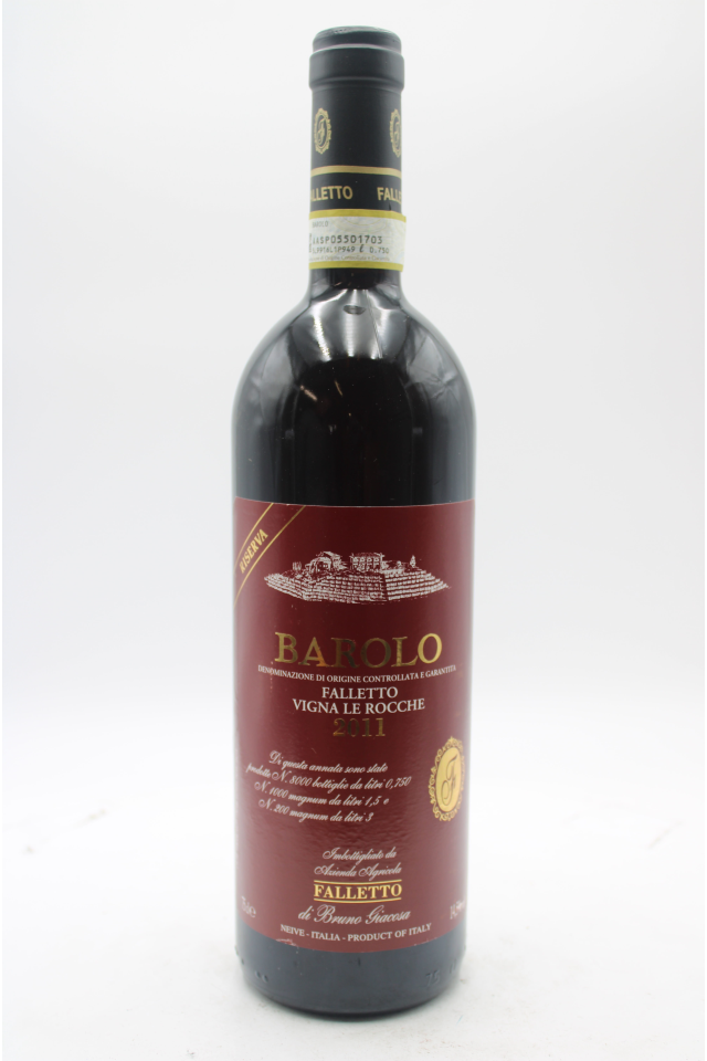 Bruno Giacosa Barolo Falletto Vigna Le Rocche Riserva 2011