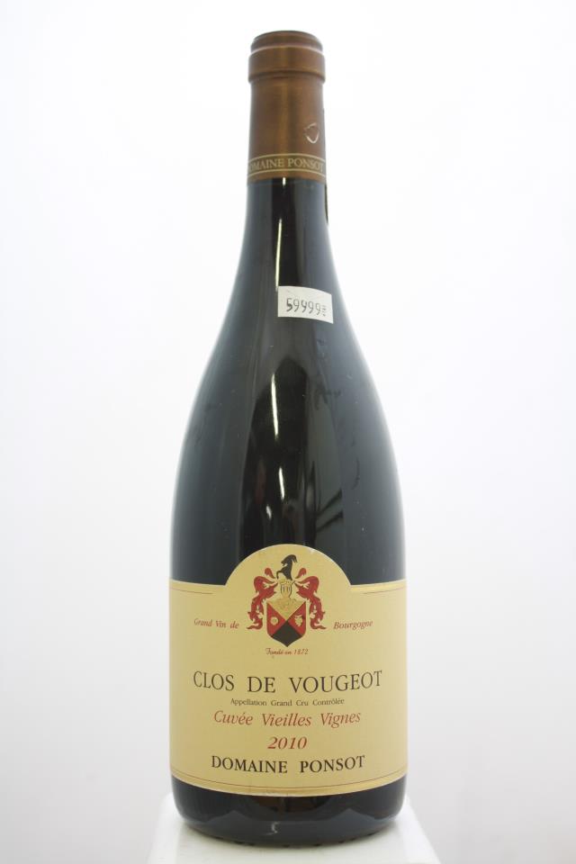 Domaine Ponsot Clos de Vougeot Vieilles Vignes 2010