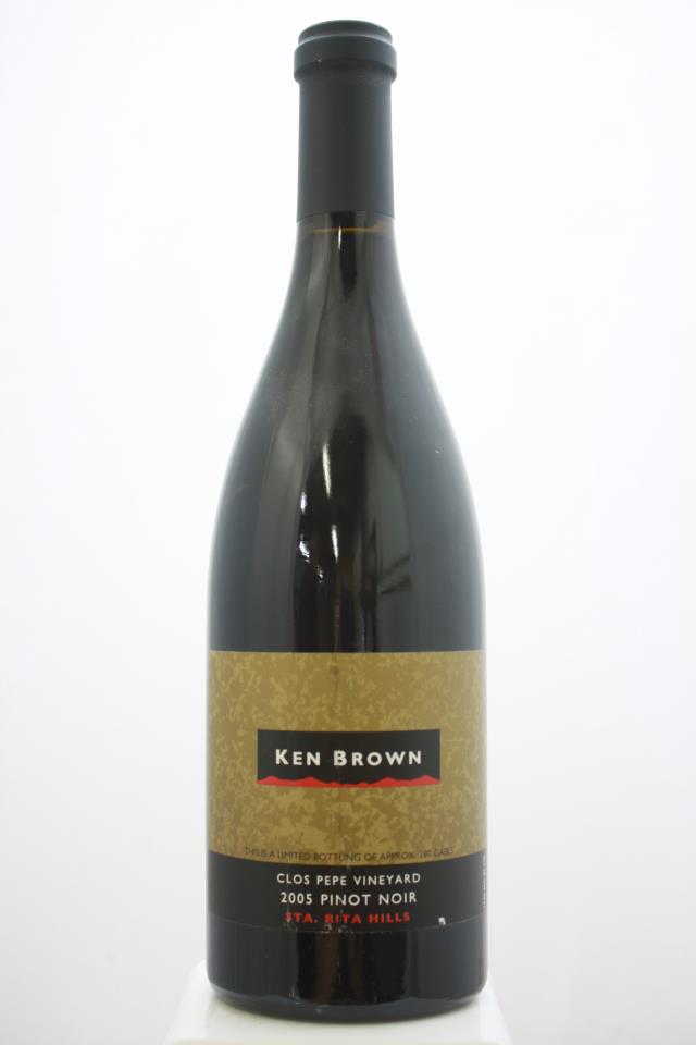 Ken Brown Pinot Noir Clos Pepe Vineyard 2005
