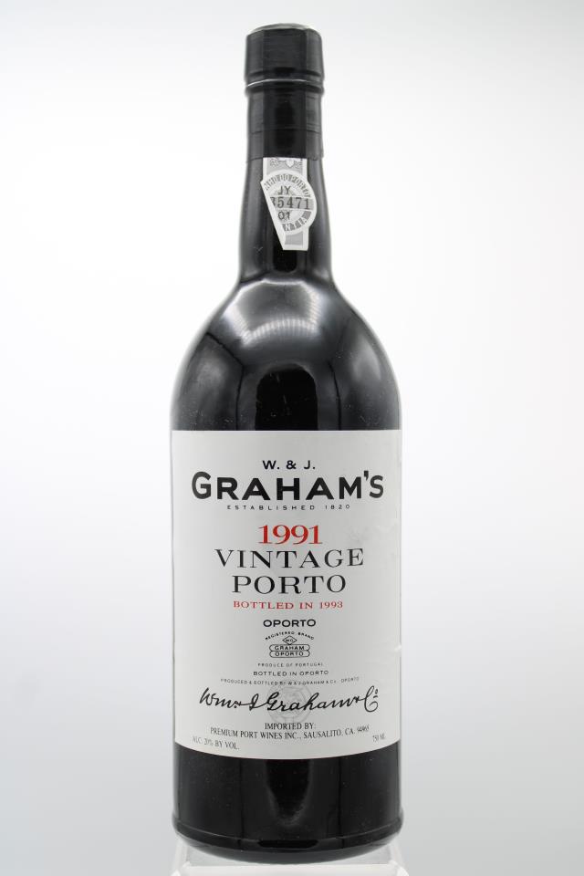 Graham's Vintage Porto 1991
