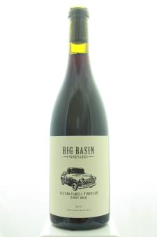 Big Basin Vineyards Pinot Noir Alfaro Family Vineyard 2014