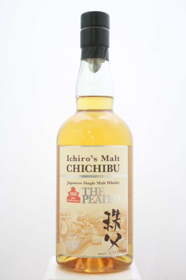 Chichibu Distillery Ichiro's Single Japenese Malt Whisky The Peated 10th Anniversary 2018