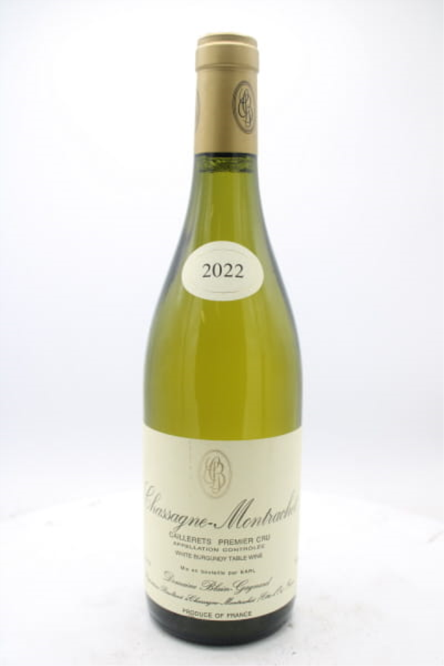 Blain Gagnard Chassagne Montrachet Caillerets 2022