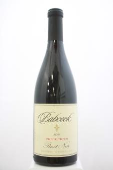 Babcock Pinot Noir Bentrock Vineyard Precocious 2016