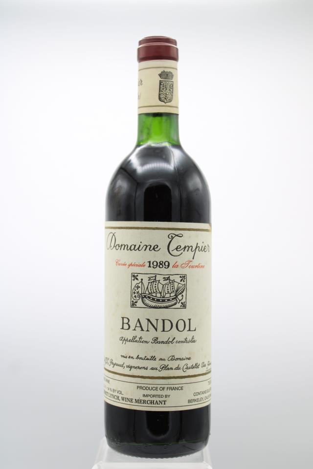 Tempier Bandol la Tourtine Cuvée Spéciale 1989
