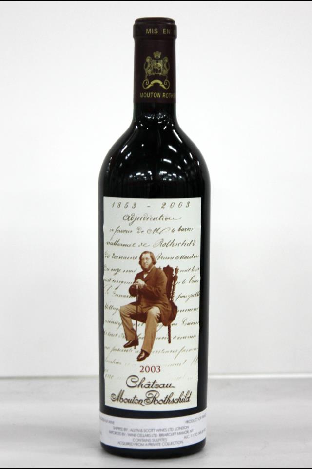 Mouton Rothschild 2003