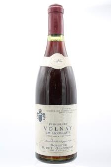 B. & L. Glantenay Volnay Les Brouillards 1986
