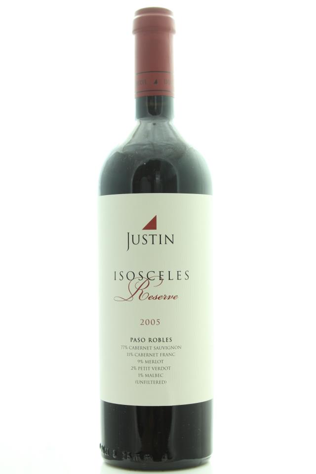 Justin Prorpietary Red Isosceles Reserve 2005