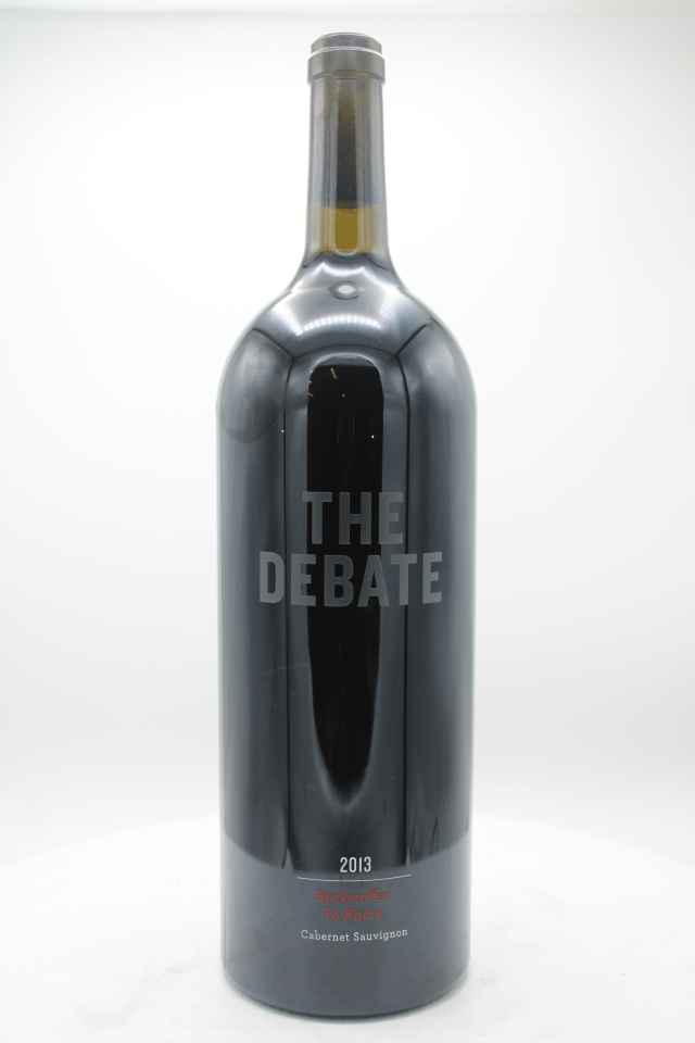 The Debate Cabernet Sauvignon Beckstoffer To Kalon 2013